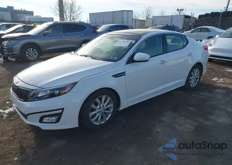 2015 Kia Optima Ex from USA, damaged, VIN 5XXGN4A70FG492488